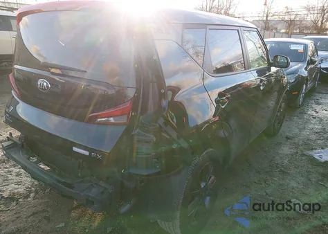 2021 Kia Soul Ex from USA, damaged, VIN KNDJ33AU7M7741676